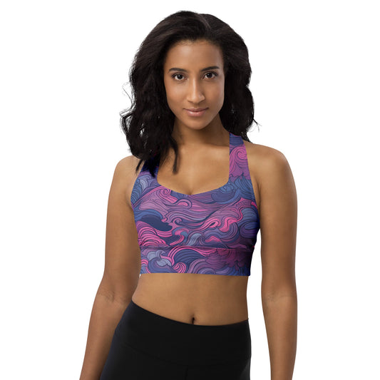 Longline sports bra - Sea Titan Paddleboards - Longline sports bra