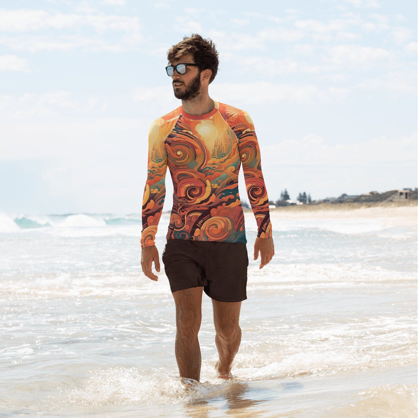 Men's Rash Guard - Sea Titan Paddleboards - Men's Rash Guard