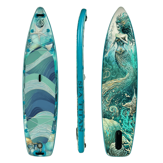 Mermaid's Lagoon Touring Premium CX iSUP - Sea Titan Paddleboards - Mermaid's Lagoon Touring Premium CX iSUP
