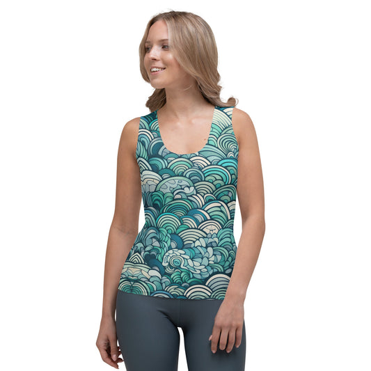 Sublimation Cut & Sew Tank Top - Sea Titan Paddleboards - Sublimation Cut & Sew Tank Top
