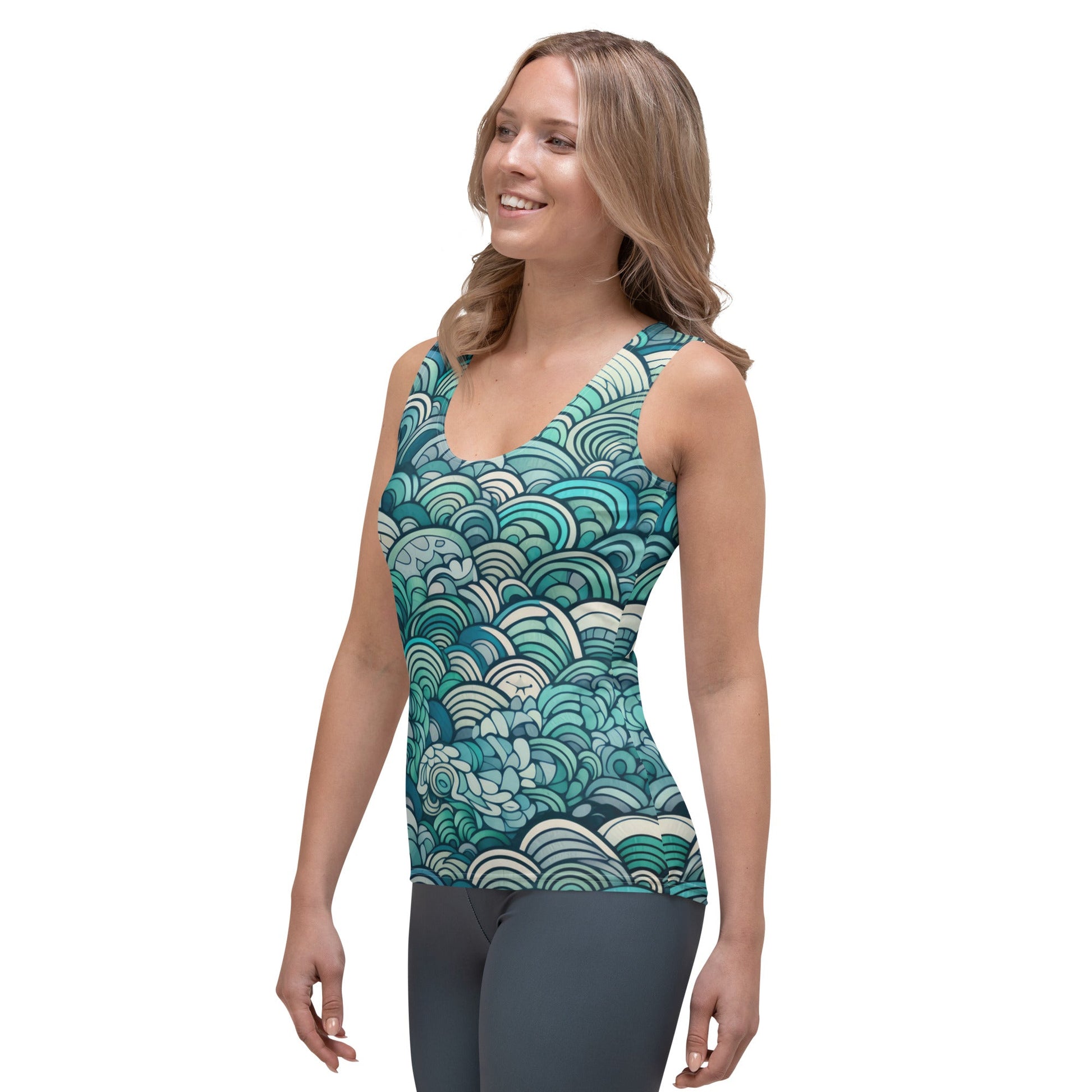 Sublimation Cut & Sew Tank Top - Sea Titan Paddleboards - Sublimation Cut & Sew Tank Top
