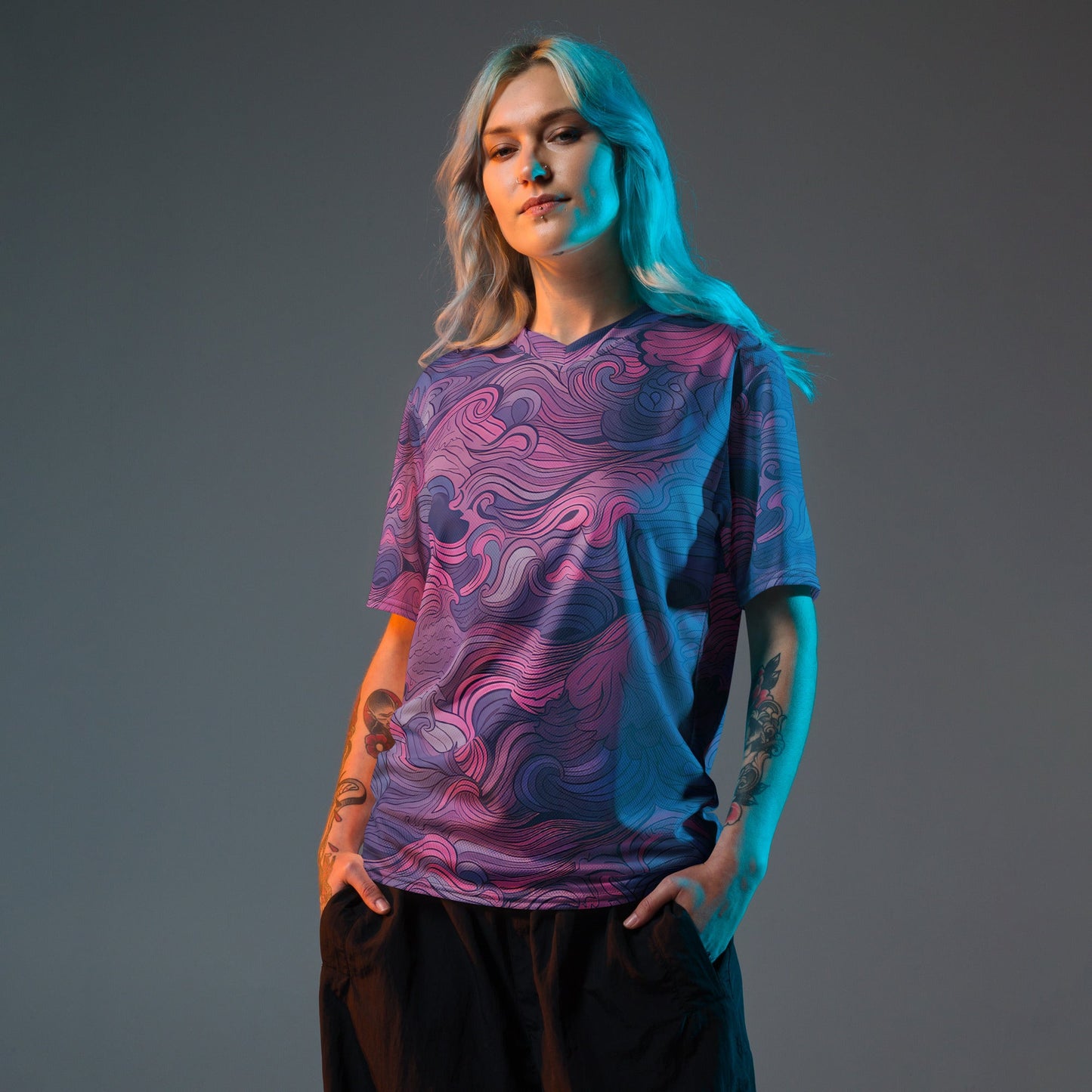 Unisex sports jersey - Sea Titan Paddleboards - Unisex sports jersey