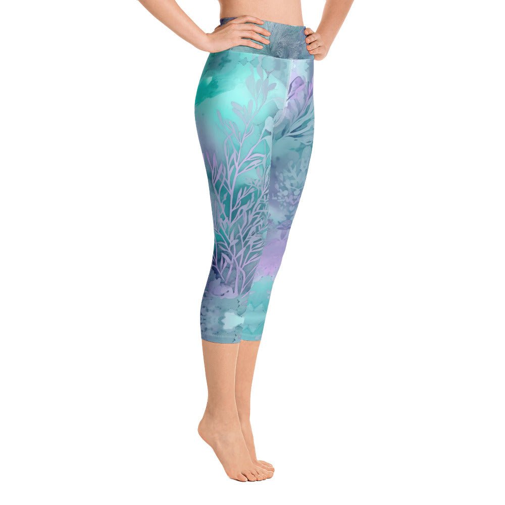 Yoga Capri Leggings - Sea Titan Paddleboards - Yoga Capri Leggings